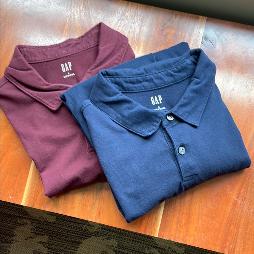 [GAP] Men's Polo Shirts - Set of Two